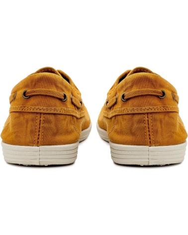 Zapatos de Hombre NATURAL WORLD 303E H - 48 OLD ELBRUS NAUTICO ENZIMATI CUERO