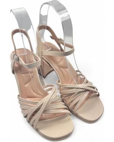 TIMBOS SANDALIA TACON FIESTA DE MUJER 133044 BEIGE