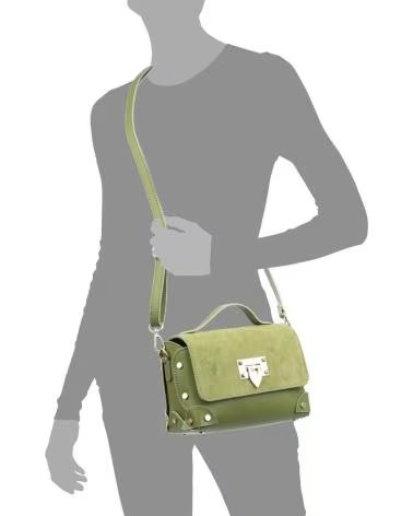 FIRENZE ARTEGIANI BARRALI BOLSO BANDOLERA VERDE