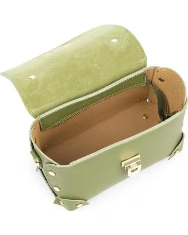 FIRENZE ARTEGIANI BARRALI BOLSO BANDOLERA VERDE