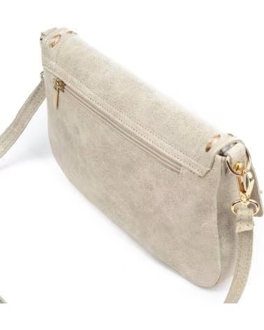 FIRENZE ARTEGIANI BELMONTE BOLSO BANDOLERA BEIGE CLARO