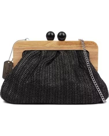 firenze artegiani Benestare Bolso bandolera NEGRO
