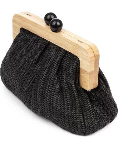 firenze artegiani Benestare Bolso bandolera NEGRO