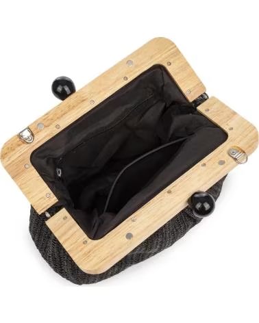 firenze artegiani Benestare Bolso bandolera NEGRO