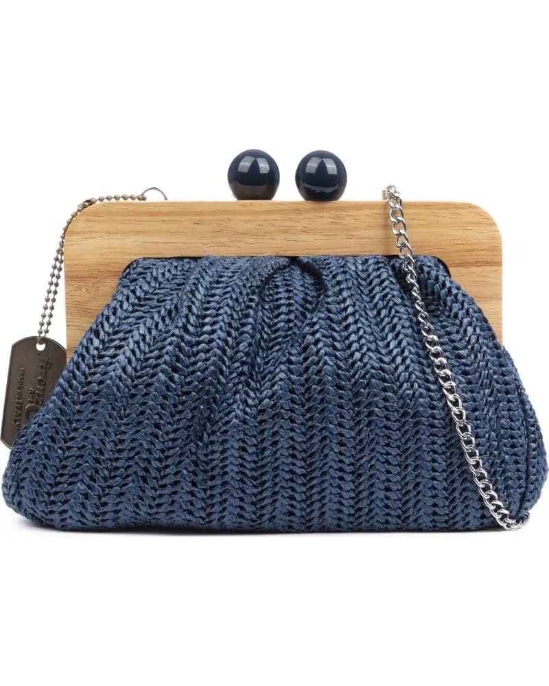 firenze artegiani BeneLario Bolso bandolera AZUL MARINO