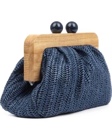 firenze artegiani BeneLario Bolso bandolera AZUL MARINO