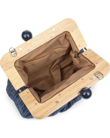 firenze artegiani BeneLario Bolso bandolera AZUL MARINO