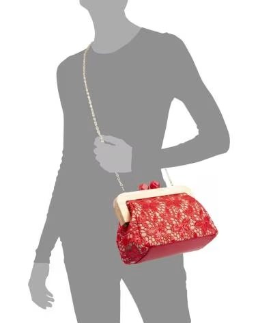 IRIA QUINTANA BORBERA BOLSO BANDOLERA ROJO