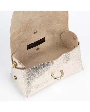 FIRENZE ARTEGIANI AURORA BOLSO BANDOLERA CHAMPAGNE