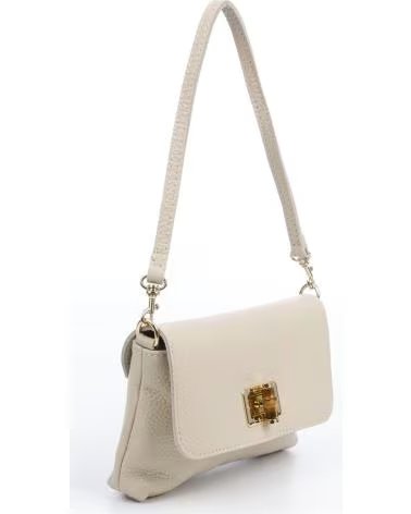 FIRENZE ARTEGIANI BELFIORE BOLSO BANDOLERA BEIGE