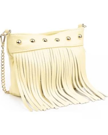FIRENZE ARTEGIANI BEDULITA BOLSO BANDOLERA AMARILLO CLARO