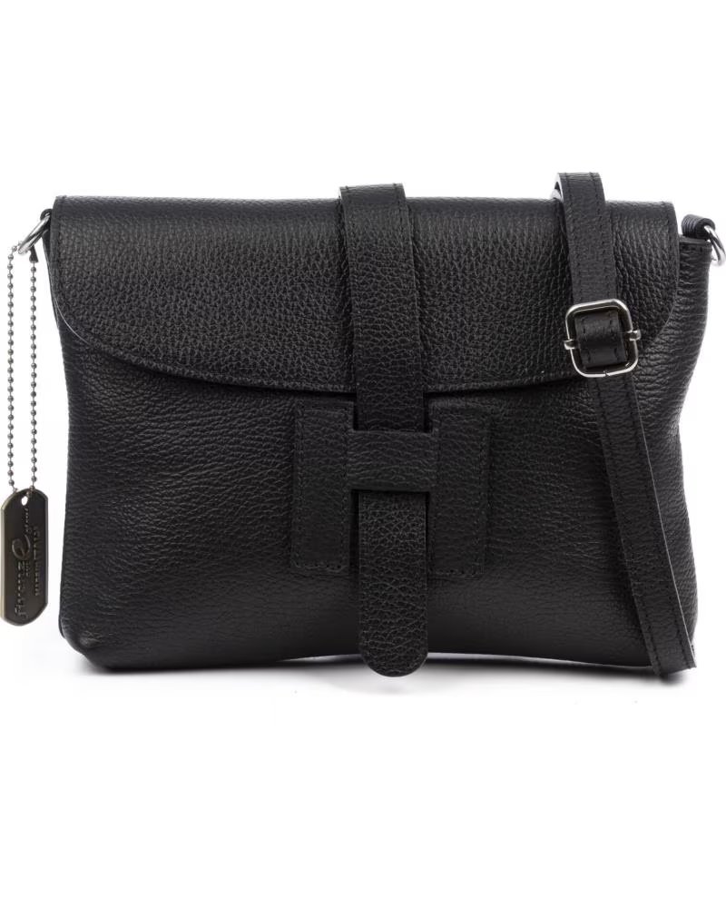 FIRENZE ARTEGIANI BATTUDA BOLSO BANDOLERA NEGRO