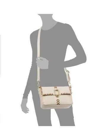 FIRENZE ARTEGIANI BOLSO DE MANO BEIGE