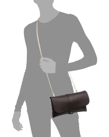 firenze artegiani Auronzo bolso de bandolera MARRóN CHOCOLATE