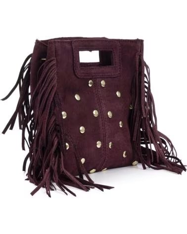 FIRENZE ARTEGIANI BARBATA BOLSO BANDOLERA BURDEOS OSCURO