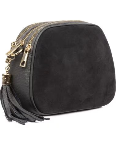 FIRENZE ARTEGIANI ALIMINUSA BOLSO BANDOLERA GRIS OSCURO