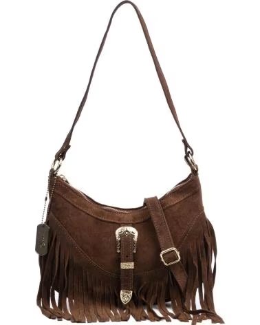 FIRENZE ARTEGIANI BARLASSINA BOLSO BANDOLERA MARRóN OSCURO