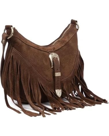FIRENZE ARTEGIANI BARLASSINA BOLSO BANDOLERA MARRóN OSCURO