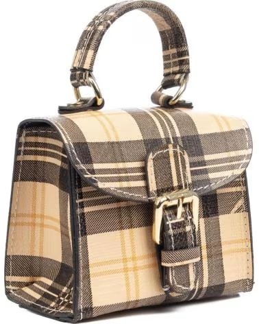 FIRENZE ARTEGIANI ANNICCO MINI BOLSO DE MANO Y BANDOLERA CAMEL