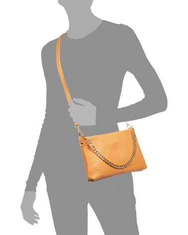 FIRENZE ARTEGIANI ANGRI BOLSO BANDOLERA NARANJA CLARO