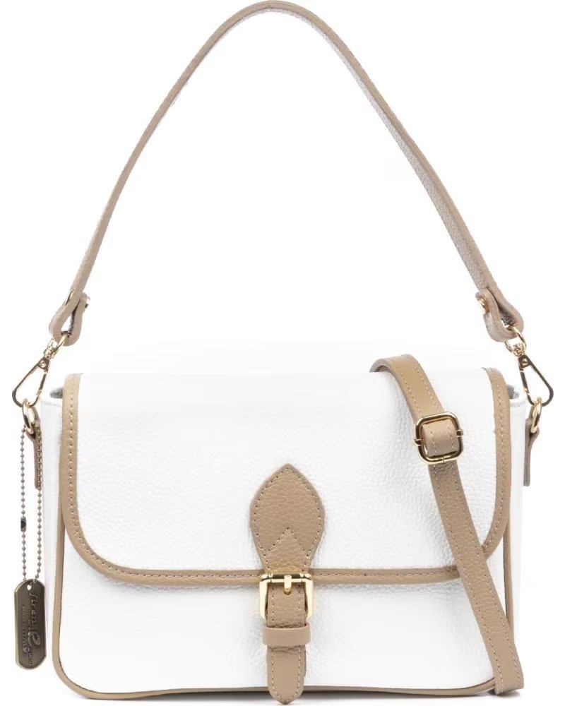 firenze artegiani Barbianello bolso bandolera BLANCO