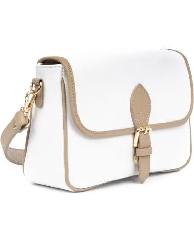 firenze artegiani Barbianello bolso bandolera BLANCO