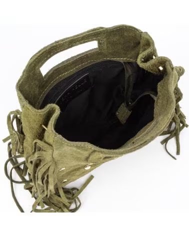 firenze artegiani Barbata bolso bandolera VERDE MILITAR