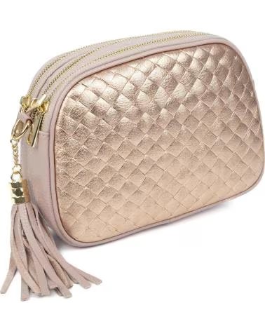 FIRENZE ARTEGIANI ALIMINUSA BOLSO BANDOLERA ORO ROSA