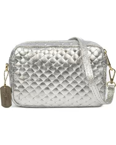 FIRENZE ARTEGIANI DEGNA BOLSO BANDOLERA PLATA