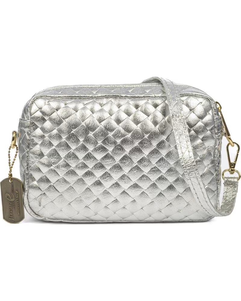 FIRENZE ARTEGIANI DEGNA BOLSO BANDOLERA PLATA