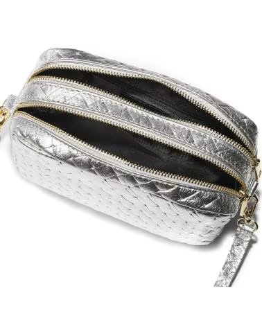 FIRENZE ARTEGIANI DEGNA BOLSO BANDOLERA PLATA