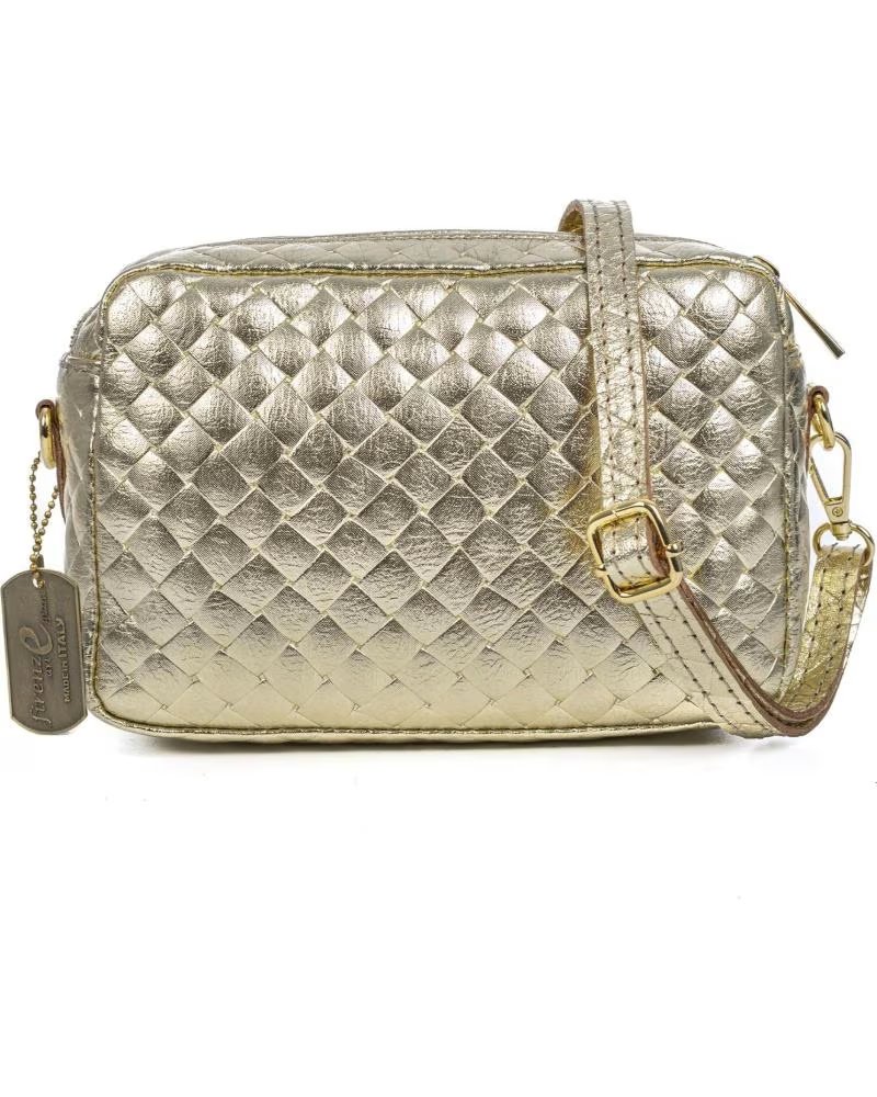 FIRENZE ARTEGIANI DEGNA BOLSO BANDOLERA CHAMPAGNE