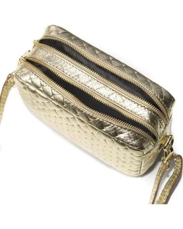 FIRENZE ARTEGIANI DEGNA BOLSO BANDOLERA CHAMPAGNE