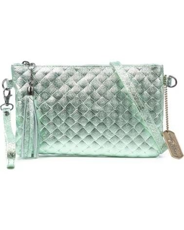 FIRENZE ARTEGIANI OLEGGIO BOLSO BANDOLERA VERDE MENTA