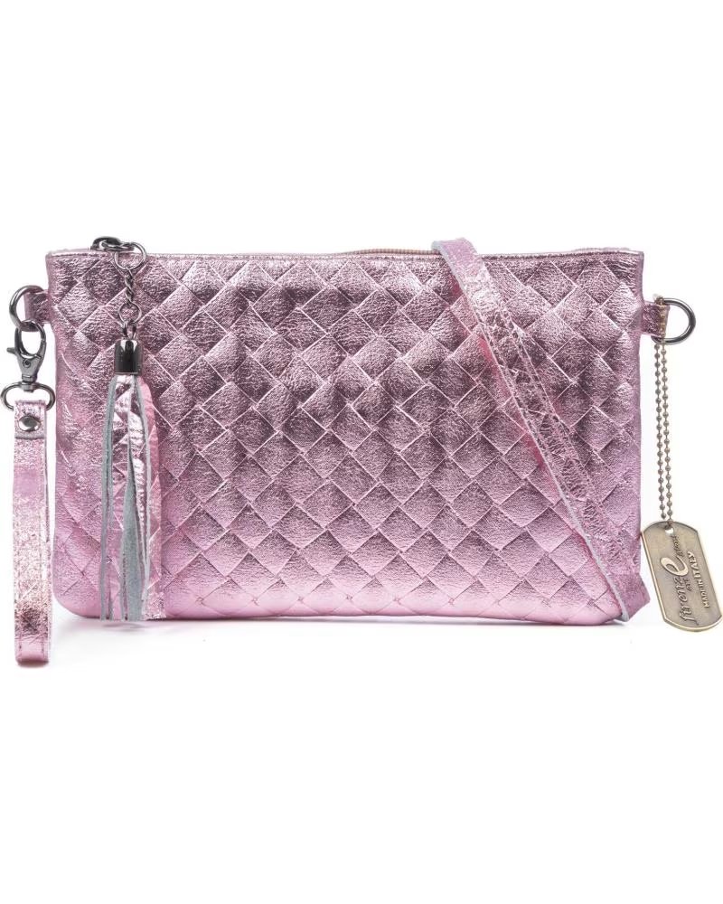 FIRENZE ARTEGIANI OLEGGIO BOLSO BANDOLERA ROSA