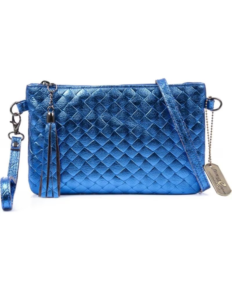 FIRENZE ARTEGIANI OLEGGIO BOLSO BANDOLERA AZUL ELéCTRICO