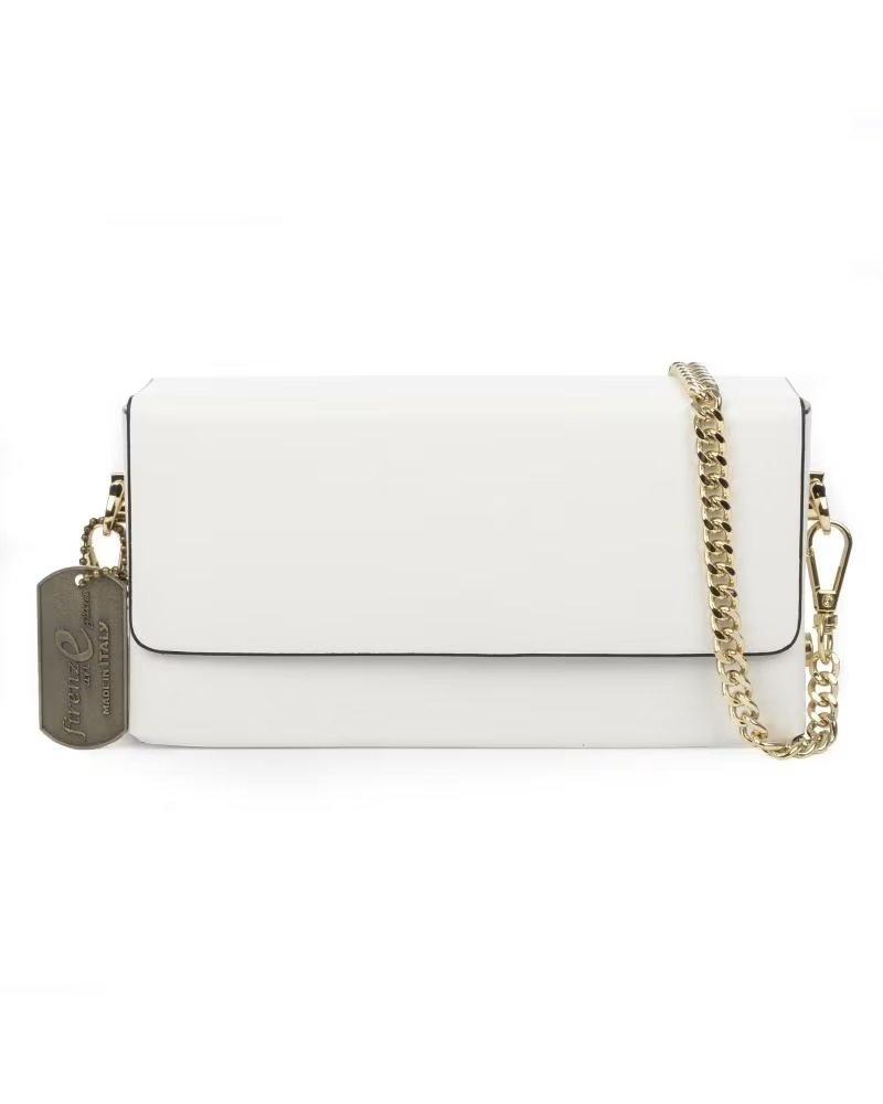FIRENZE ARTEGIANI BAGNOREGIO BOLSO BANDOLERA BLANCO
