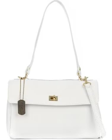 FIRENZE ARTEGIANI AZEGLIO BOLSO BANDOLERA BLANCO