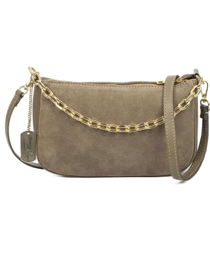 firenze artegiani Avella bolso bandolera TAUPE
