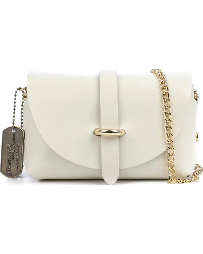 FIRENZE ARTEGIANI AURORA BOLSO BANDOLERA BLANCO ROTO