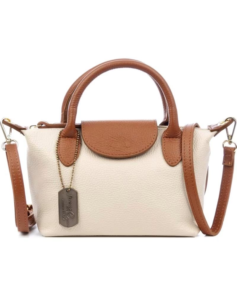 FIRENZE ARTEGIANI AURANO BOLSO BANDOLERA TIPO TOTE BEIGE