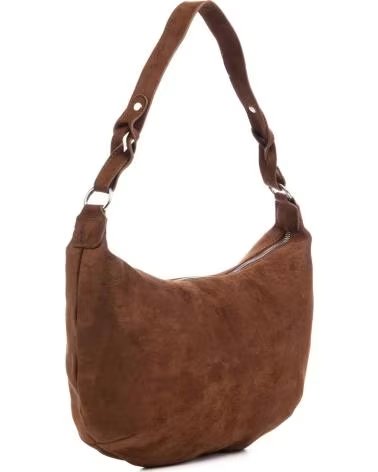 firenze artegiani Atessa bolso bandolera de piel MARRóN