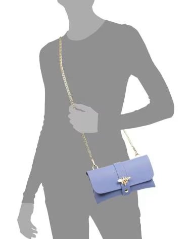 FIRENZE ARTEGIANI AMASENO BOLSO BANDOLERA AZUL
