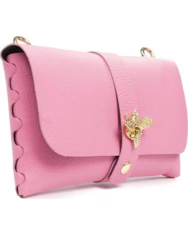 FIRENZE ARTEGIANI AMASENO BOLSO BANDOLERA ROSA