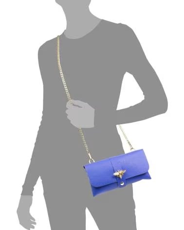 FIRENZE ARTEGIANI AMASENO BOLSO BANDOLERA AZUL ELéCTRICO