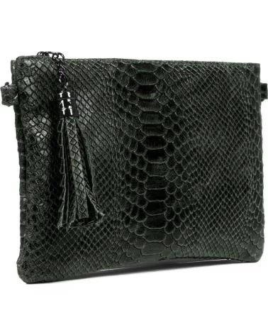 FIRENZE ARTEGIANI ERMINE BOLSO BANDOLERA VERDE
