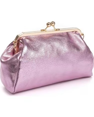 FIRENZE ARTEGIANI AMBIVERE BOLSO DE MANO ROSA CLARO