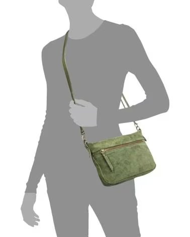 firenze artegiani Arre bolso bandolera VERDE MILITAR
