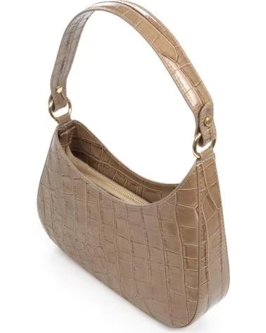 firenze artegiani Angolo bolso bandolera TAUPE