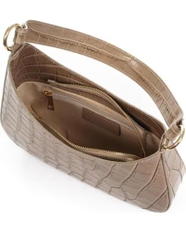 firenze artegiani Angolo bolso bandolera TAUPE